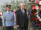 Prezident Milo Zeman si na praském Vítkov pipomnl konec 2. svtové války.
