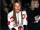 Anna Dello Russo v modelu Prada na pehldce kolekce Victoria by Victoria...