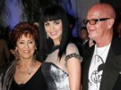 Katy Perry a její otec Keith Hudson s manelkou Mary (2010)