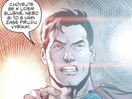 Z komiksu Superman a lid z oceli