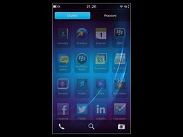 Prosted operanho systmu BlackBerry 10