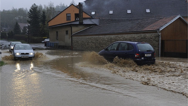Prudký dé�� �ádil nedávno na P�íbramsku.