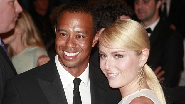 Tiger Woods a Lindsey Vonnov