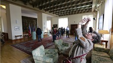 P�edsálí Masarykova bytu