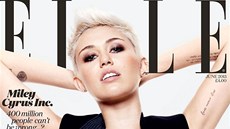 Miley Cyrusová na obálce asopisu Elle