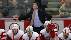 Mike Babcock a jeho mui z týmu Detroit Red Wings