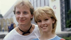 Petr Sepei a Iveta Bartoová v roce 1985