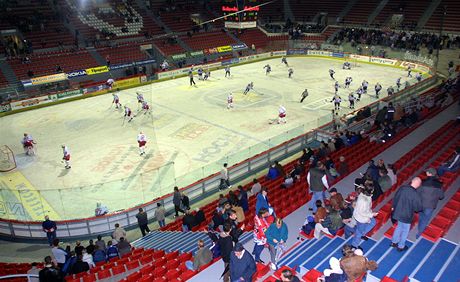 Na zápasech hokejové extraligy se v budjovické Budvar arén bude zejm...