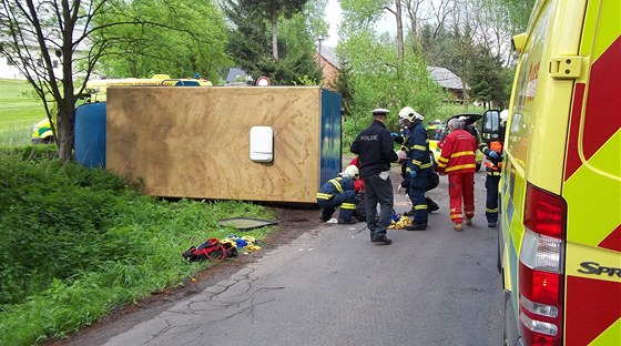 Nehoda avie u obce Hnátnice (11. kvtna 2013)
