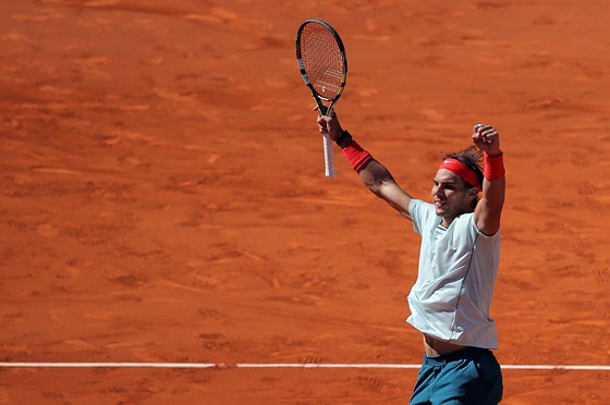 OVLÁDL DALÍ TURNAJ. Rafael Nadal po finále v Madridu.