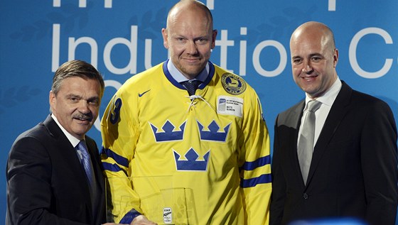 Švédský útočník Mats Sundin byl jedním z těch, kteří byli při slavnostním