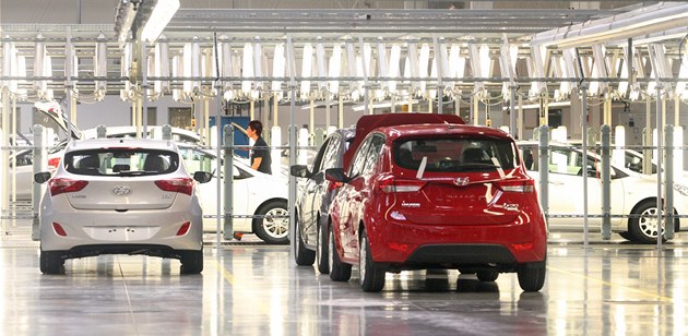 Korejské spole�nosti Hyundai se v �eské republice da�í, továrna v No�ovicích na