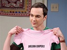 Jim Parsons v roli Sheldona Coopera v seriálu Teorie velkého tesku (6. série)