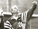 Trenér fotbalist SK Slavia Praha Frantiek Cipro (2. srpna 1995)