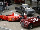 V Národním technickém muzeu jsou vystaveny vozy Ferrari.