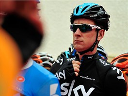 Bradley Wiggins na startu 11. etapy Giro dItalia