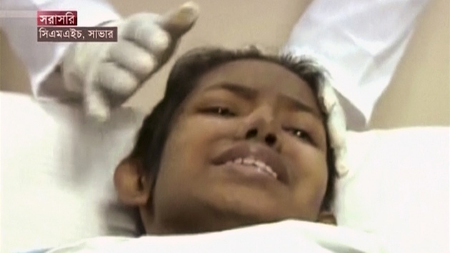 Zachrnn ena jmnem Rami v nemocnici (10. kvtna 2013).
