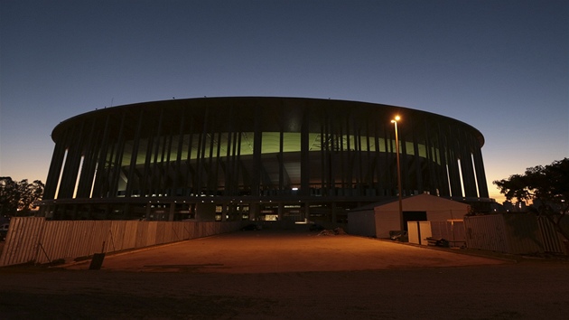 Nov oteven Nrodn stadion v brazilskm hlavnm mst Brasilia.