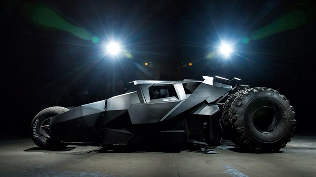 Batmanv koncept The Tumbler, postaven pro leton ronk zvodu Gumball 3000 z Kodan do Monaka