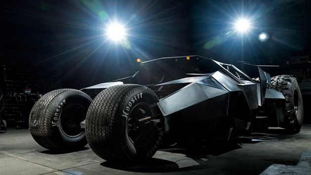 Batmanv koncept The Tumbler, postaven pro leton ronk zvodu Gumball 3000 z Kodan do Monaka