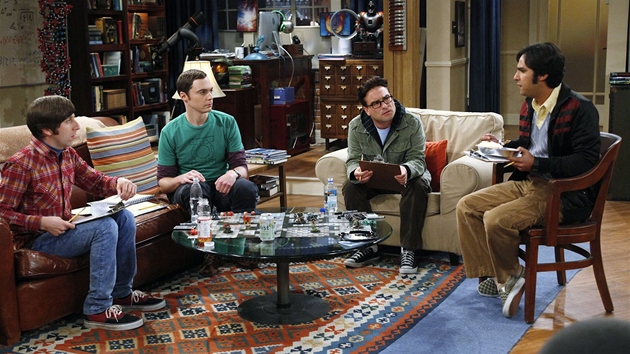 Hlavn hrdinov serilu Teorie velkho tesku (The Big Bang Theory, 5. ada)