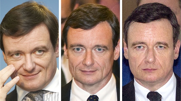 David Rath na sn�mc�ch (zleva) z �nora 2010, z��� 2012 a dubna 2013