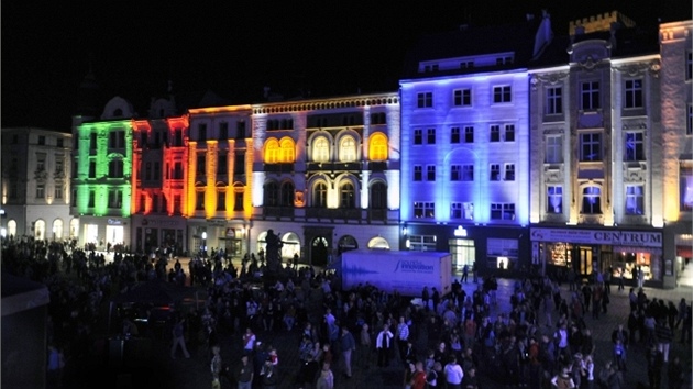 Festival sv�tla u� v minulosti rozsvítil t�eba Olomouc. (ilustra�ní foto)