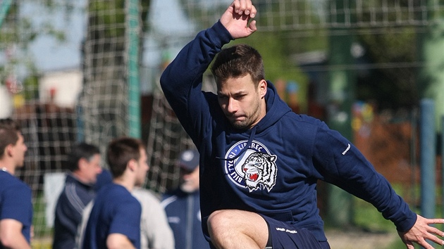 Jakub Valsk se zapojil do ppravy hokejist Liberce na   novou sezonu.
