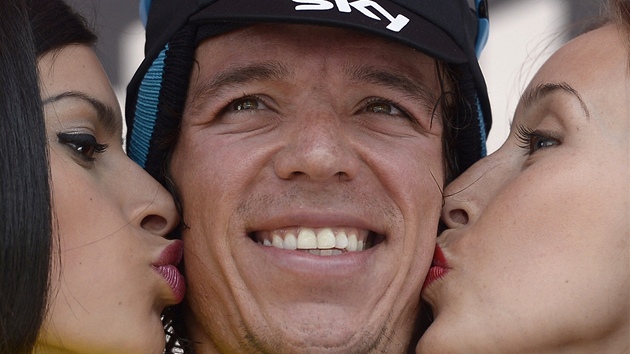 Rigoberto Urn jako vtz 10. etapy Giro dItalia