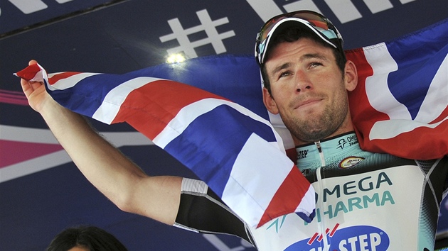 Mark Cavendish coby vtz 13. etapy na Giro dItalia