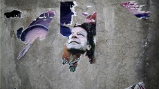 Plakáty Imrana Chána v Pákistánu (11. kvtna 2013)