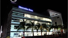 Zastoupení firmy Mercedes v  Bengalúru