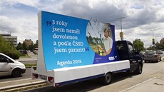 ODS spustila novou kampa. Pedstavila tyi verze billboard, které se objeví