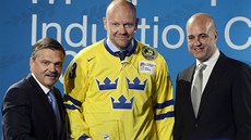 Švédský útočník Mats Sundin byl jedním z těch, kteří byli při slavnostním