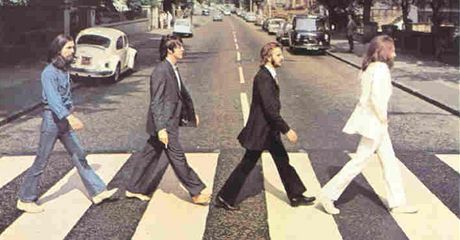 Pebal alba Abbey Road od Beatles poslouil v boji proti nehodám na pechodech...