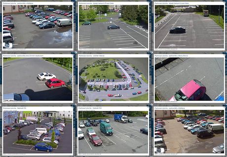 Výstupy z kamer monitorujících sokolovská parkovit si mohou idii kdykoliv