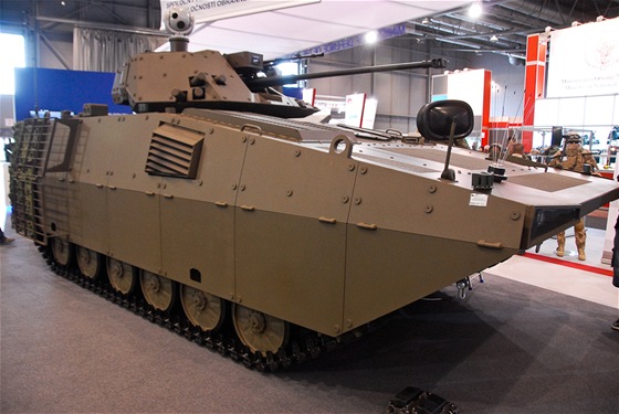 Slovensko-eský projekt modernizovaného bojového vozidla pchoty BVP-M2 SKCZ 