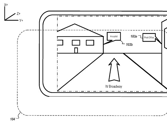 Patent Applu na reálnou navigaci