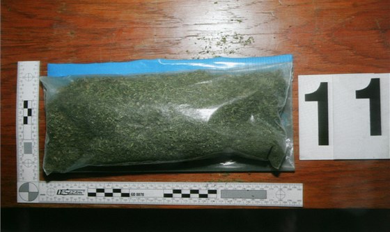 Batoh skrýval i sušenou marihuanu za tisíce korun. Ilustrační snímek
