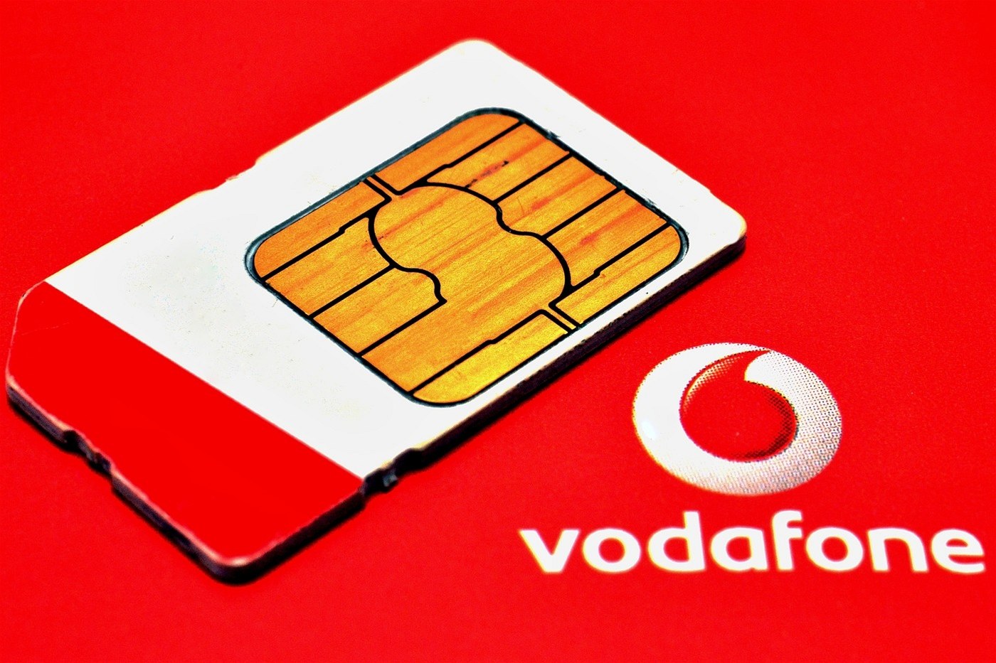 Logo firmy Vodafone