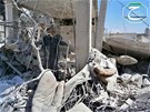 Trsoky msta Kusajr, které o víkendu dobyla syrská armáda spolu s bojovníky