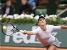 Chorvatská tenistka Petra Martiová v 1. kole Roland Garros. její soupekou