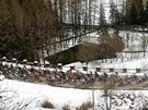 Cyklistický peloton v 15. etap Gira d´Italia