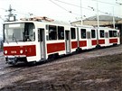 Fotografie prototypu z roku 1984. Vz s íslem 0019 nepatil Dopravnímu