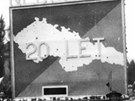 Snímek z 1. kvtna 1938 odráí vlastenecké cítní ech v severoeském...