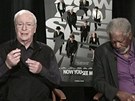 Michael Caine a Morgan Freeman v televizi propagovali film Podfukái.