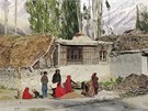 Horolezci osad Arandu v severním Pákistánu poprvé pomohli v roce 2006.