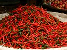 Chilli papriky jsou nepostradatelnou souástí také vtiny thajských jídel.