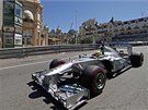 Nico Rosberg v monackých ulikách