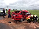 idi kody Felicie narazil na silnici mezi Brandsem a Kostelcem nad Labem do